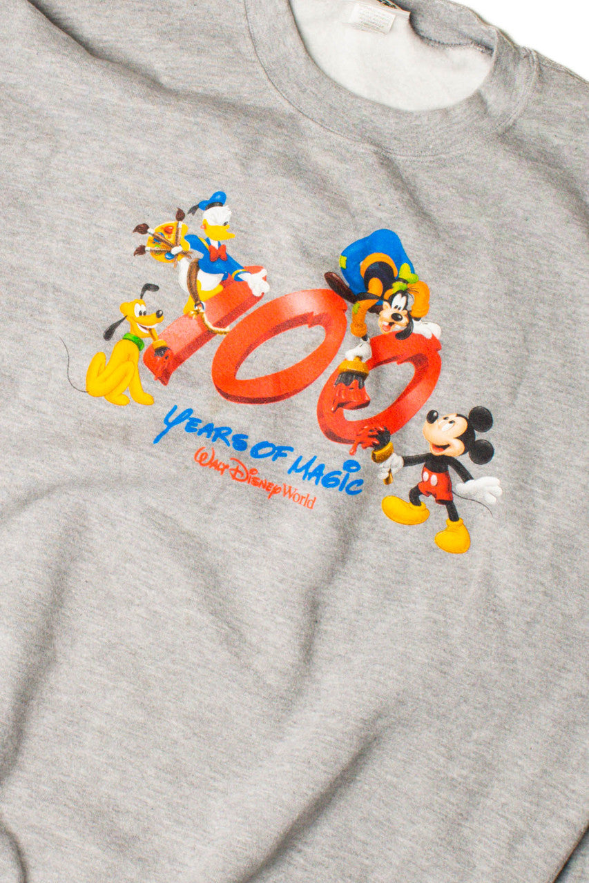 Vintage Disney 100 Years of Magic Sweatshirt (2001)