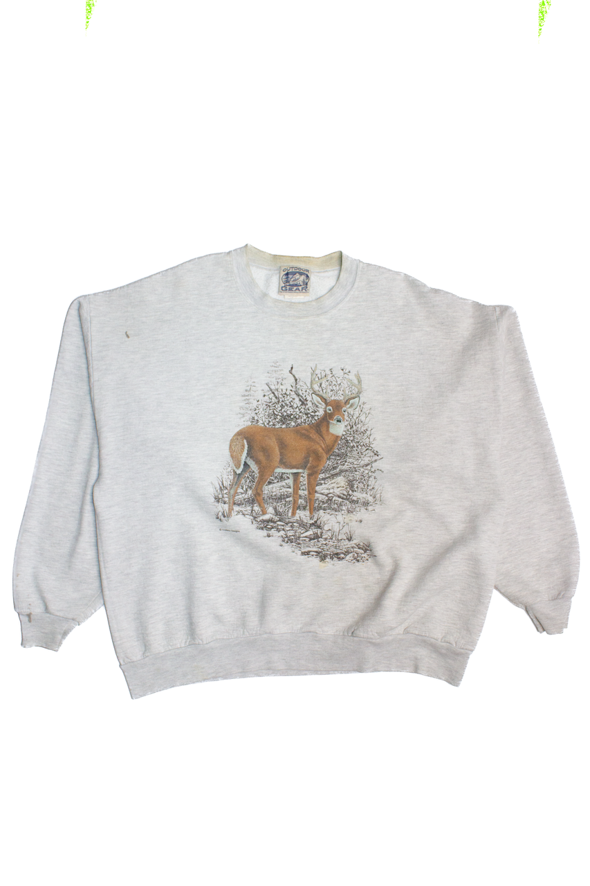Vintage Trail Deer Sweatshirt (1990s)