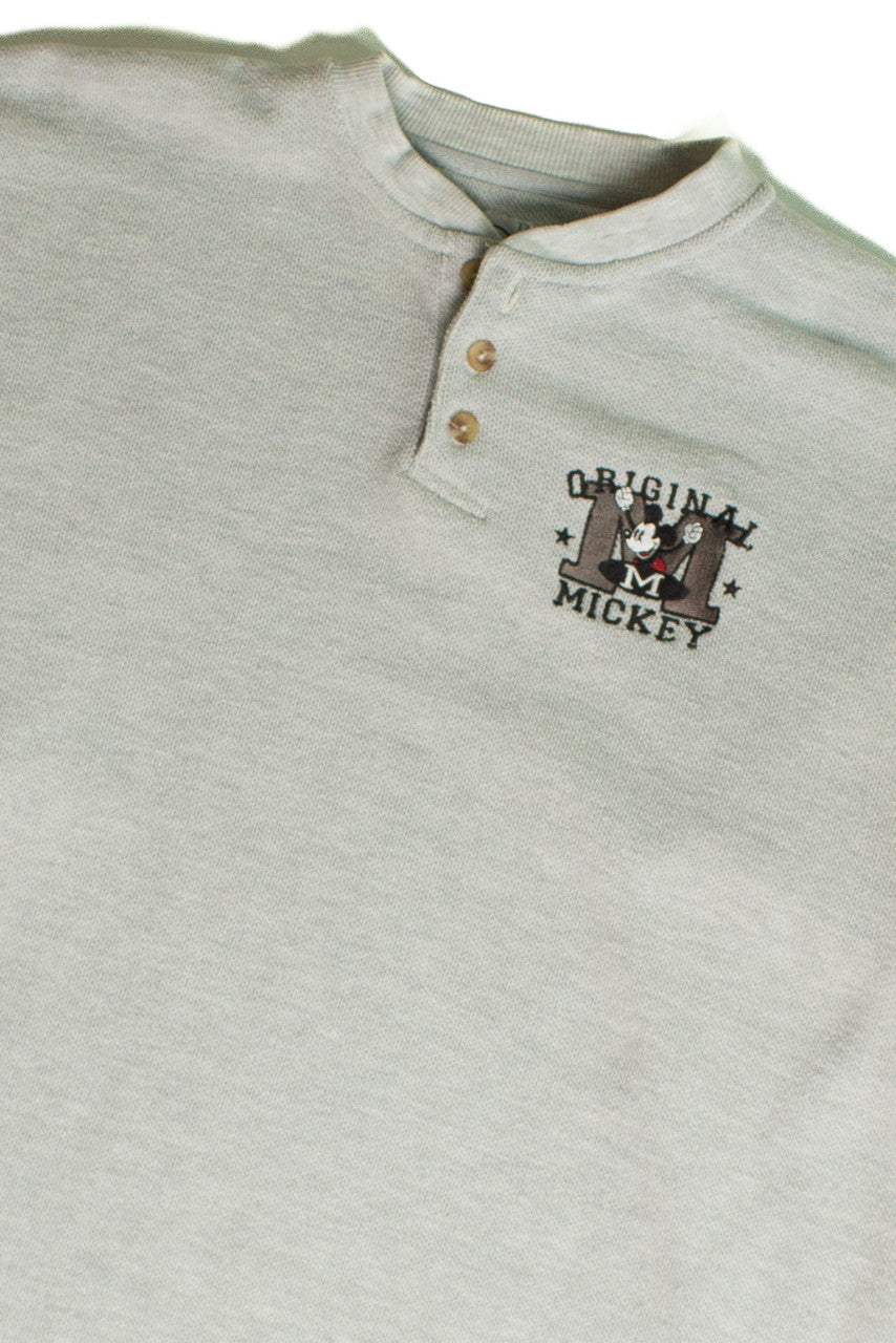 Vintage Original Mickey Henley Sweatshirt (1990s)