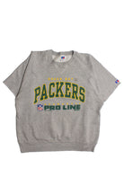 Vintage Green Bay Packers Cut Off Sweatshirt (1990s) 8341