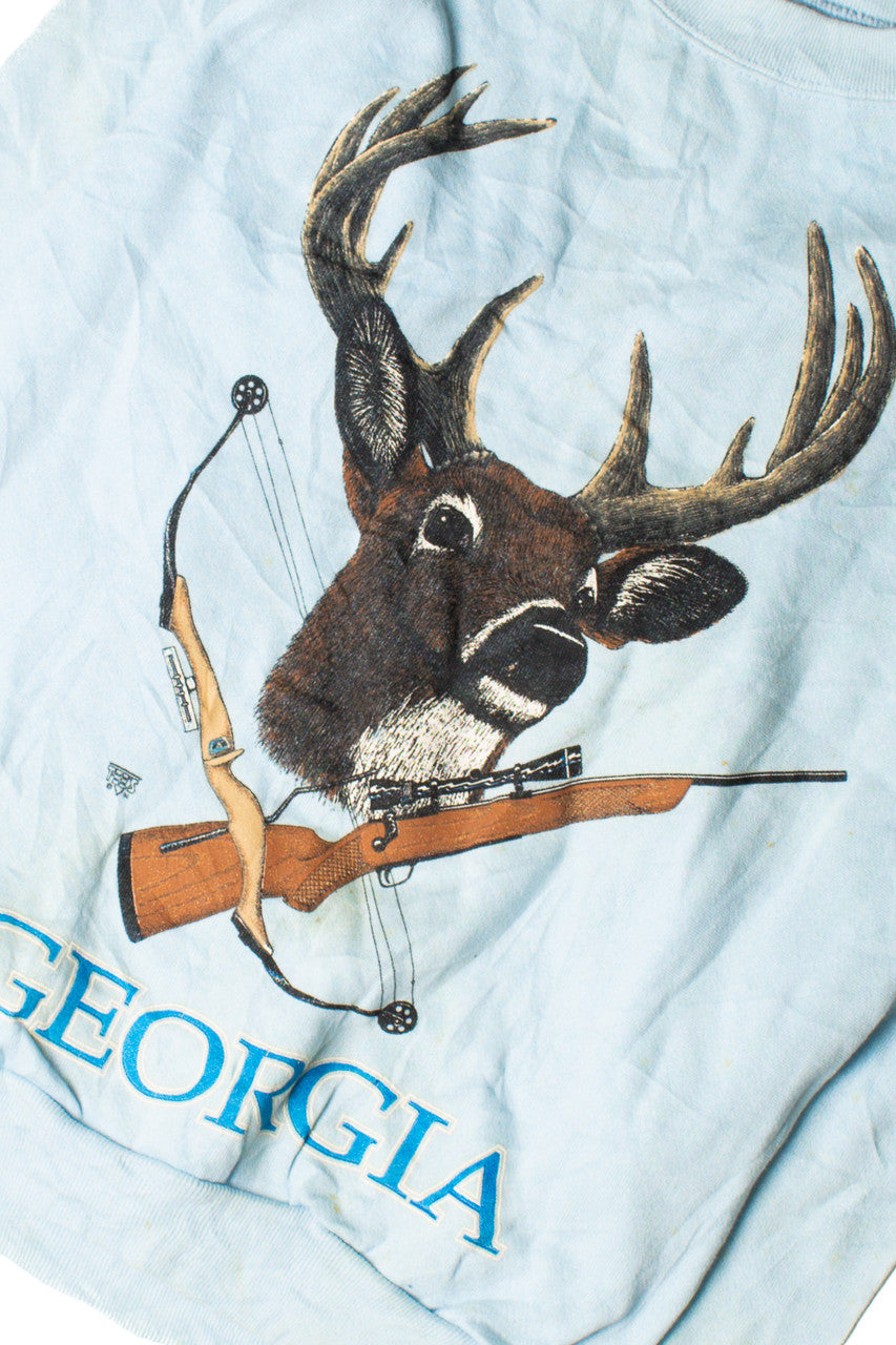 Georgia Buck Hunting Sweatshirt
