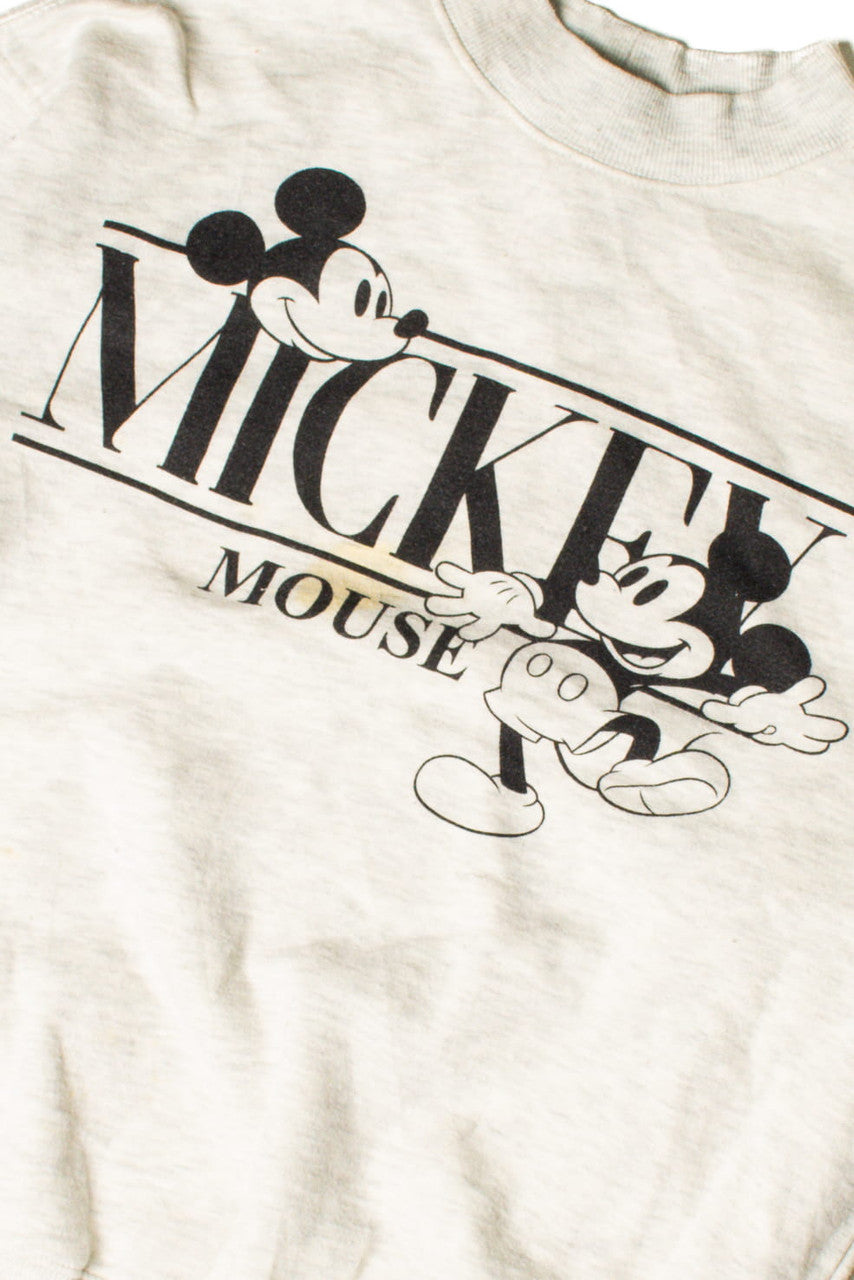 Disney Mickey Mouse Gray Sweatshirt 