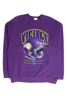Vintage Minnesota Vikings Helmet Sweatshirt (1990s)