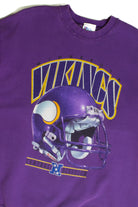 Vintage Minnesota Vikings Helmet Sweatshirt (1990s)
