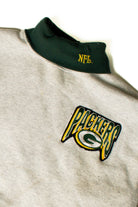 Packers Embroidered Collared Sweatshirt