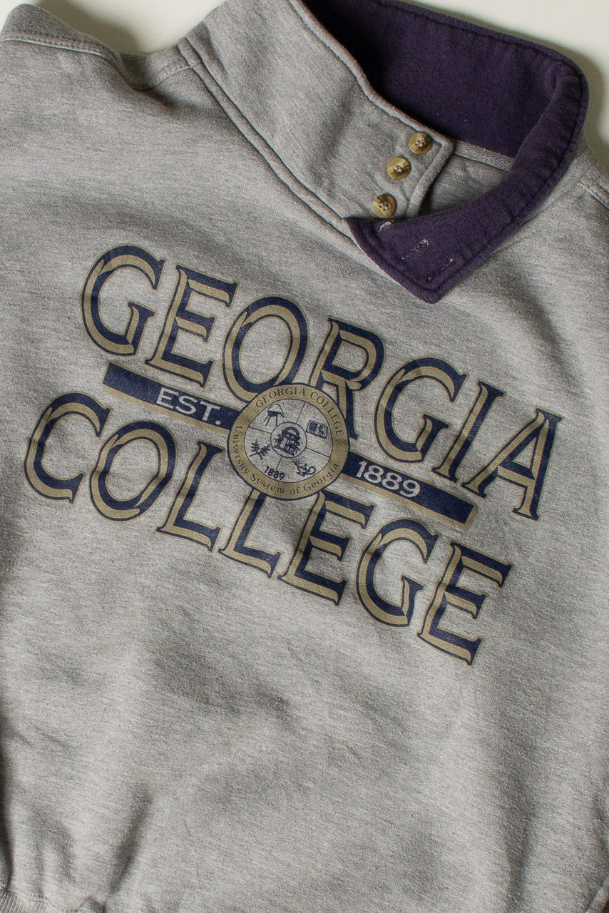 Georgia College Gray Sweatshirt