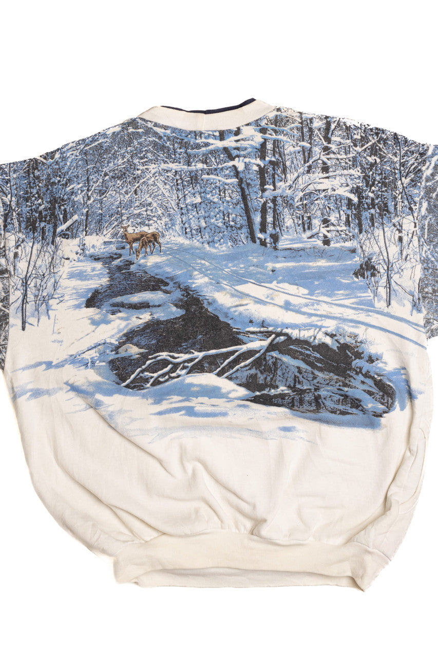 Art Unlimited Winter Sleigh Sweatshirt
