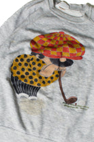 Golfer Leaning on Club Sweatshirt