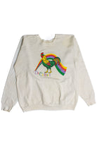 Vintage Rainbow Chicken Sweatshirt (1980s)