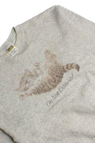 Vintage Do Not Disturb Cat Sweatshirt (1990s)