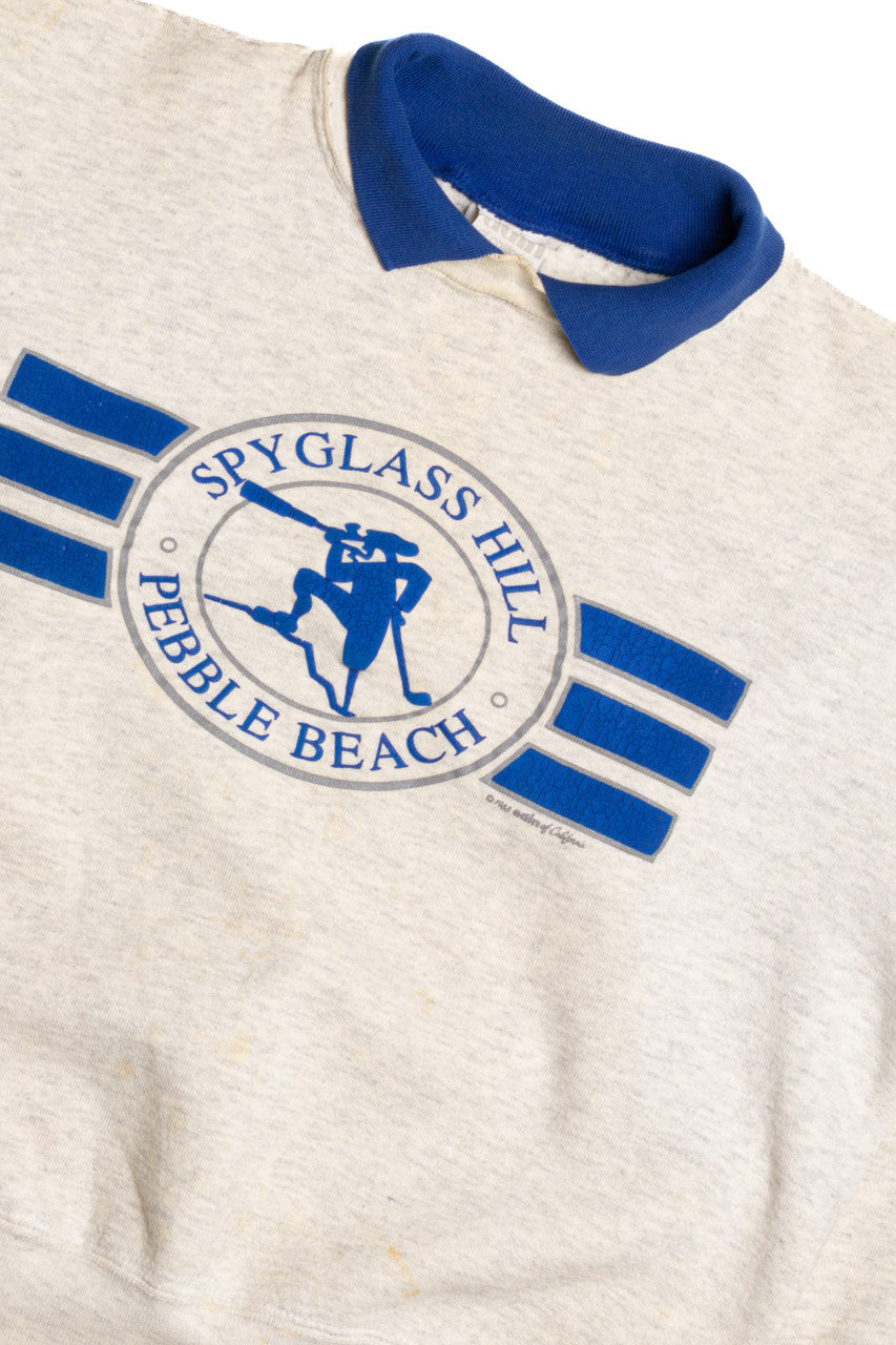 Vintage Spyglass Hill Pebble Beach CA Sweatshirt