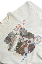 Vintage Rainbow Trout American Outdoors Sweatshirt (1990s) 8571