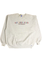 Vintage San Diego State University Colorful Embroidery Sweatshirt (1990s) 8643