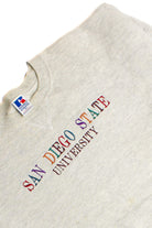 Vintage San Diego State University Colorful Embroidery Sweatshirt (1990s) 8643