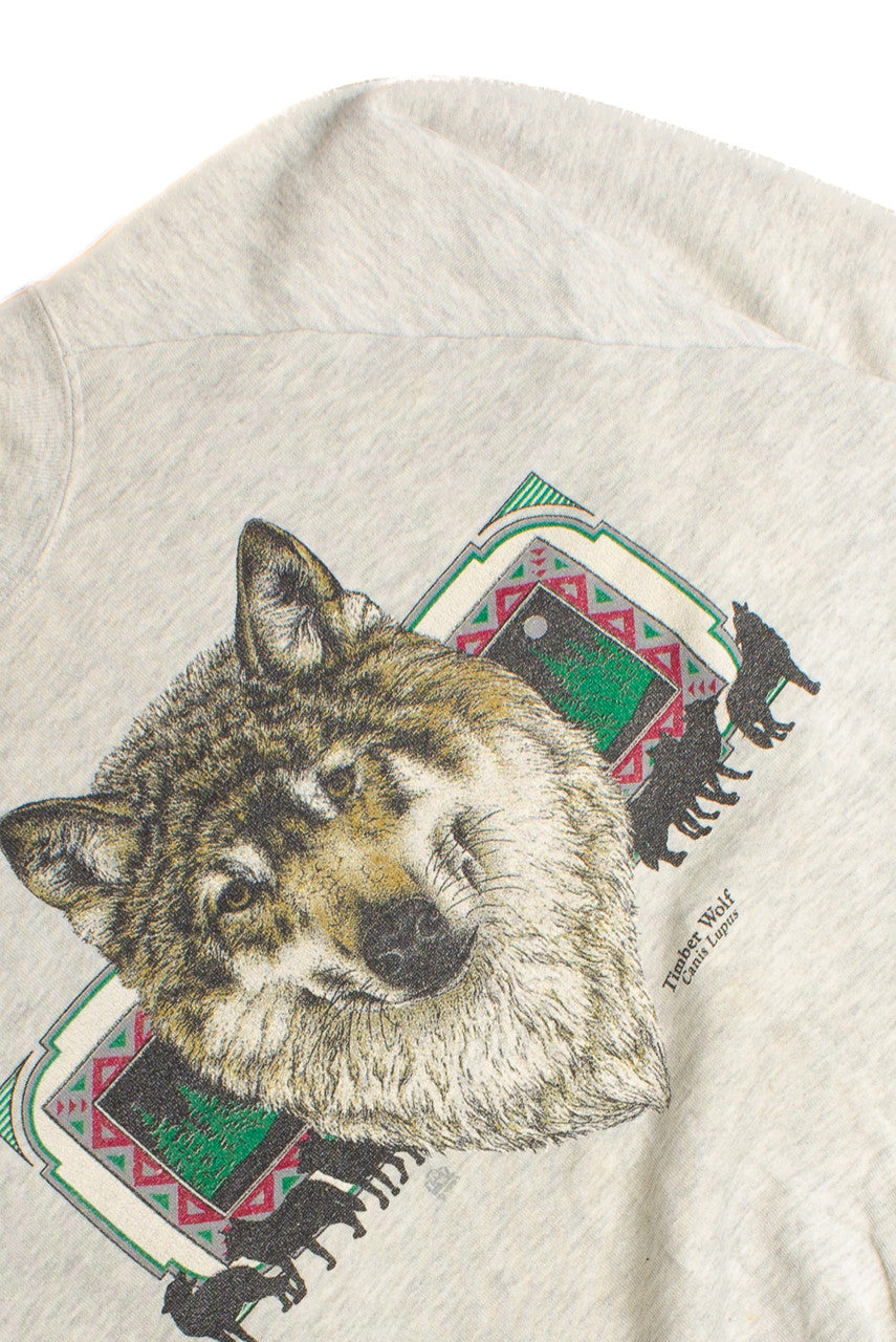 Vintage Wolf Sweatshirt 8644