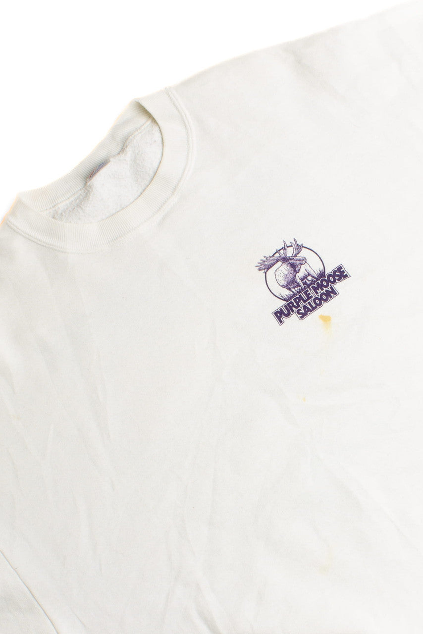 Vintage Moose Saloon Sweatshirt (1990s) 8663