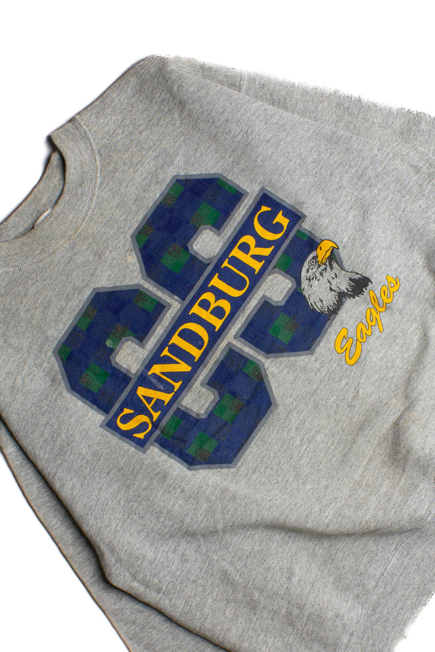 Vintage Sandburg Eagles Fruit of the Loom Sweatshirt