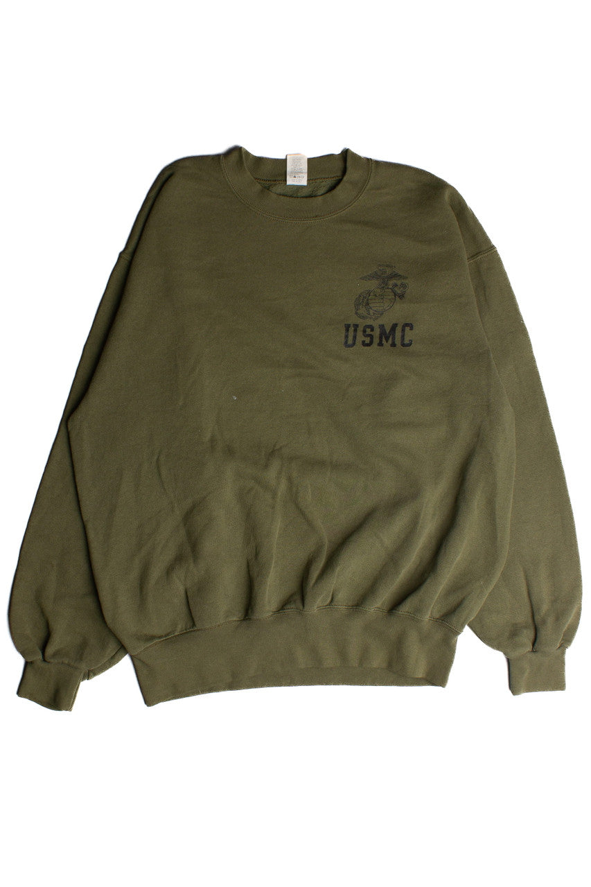 Vintage Army Usmc Sweatshirt (1990s) 8686