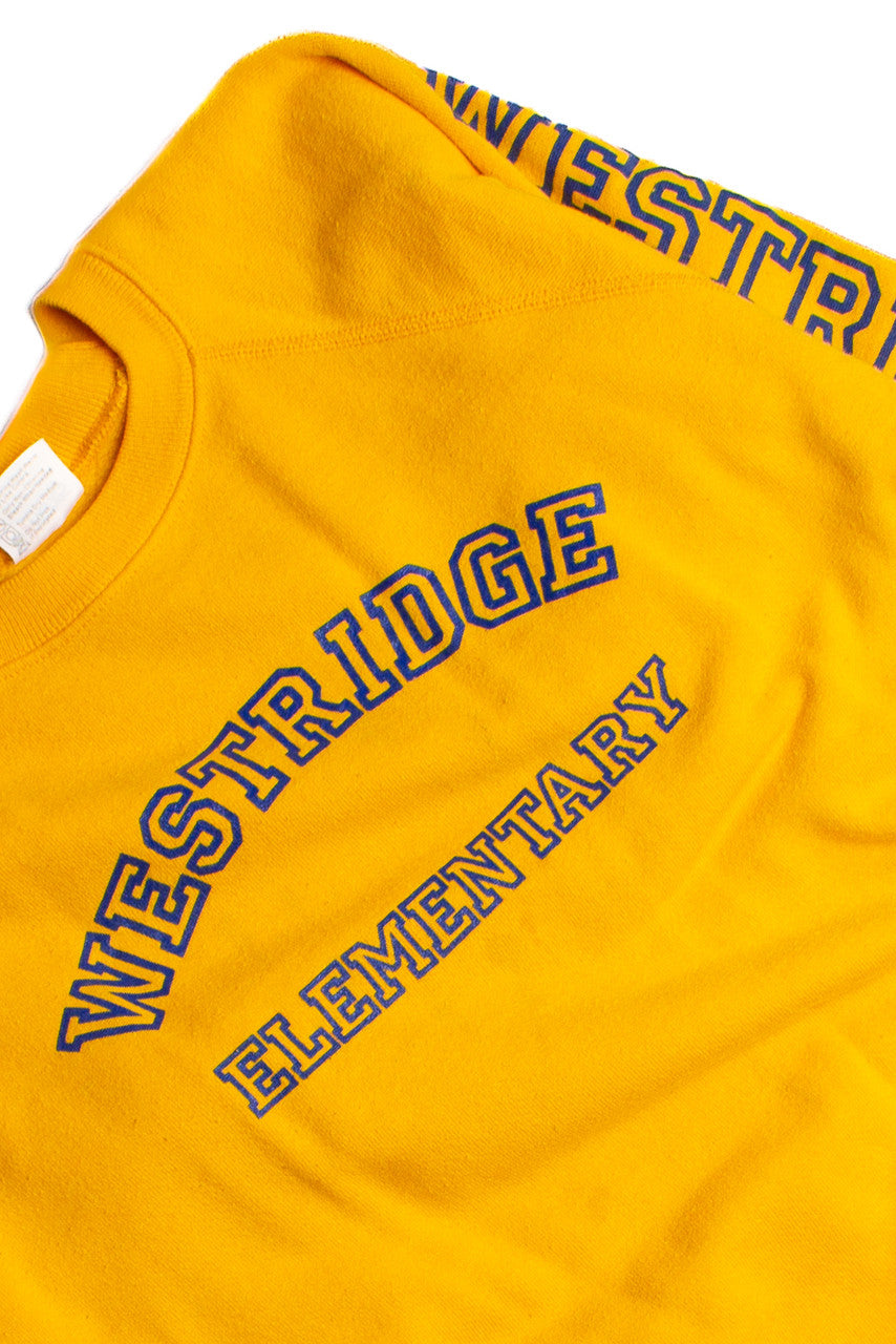 Vintage Westridge Elementary Hanes Sweatshirt 8694