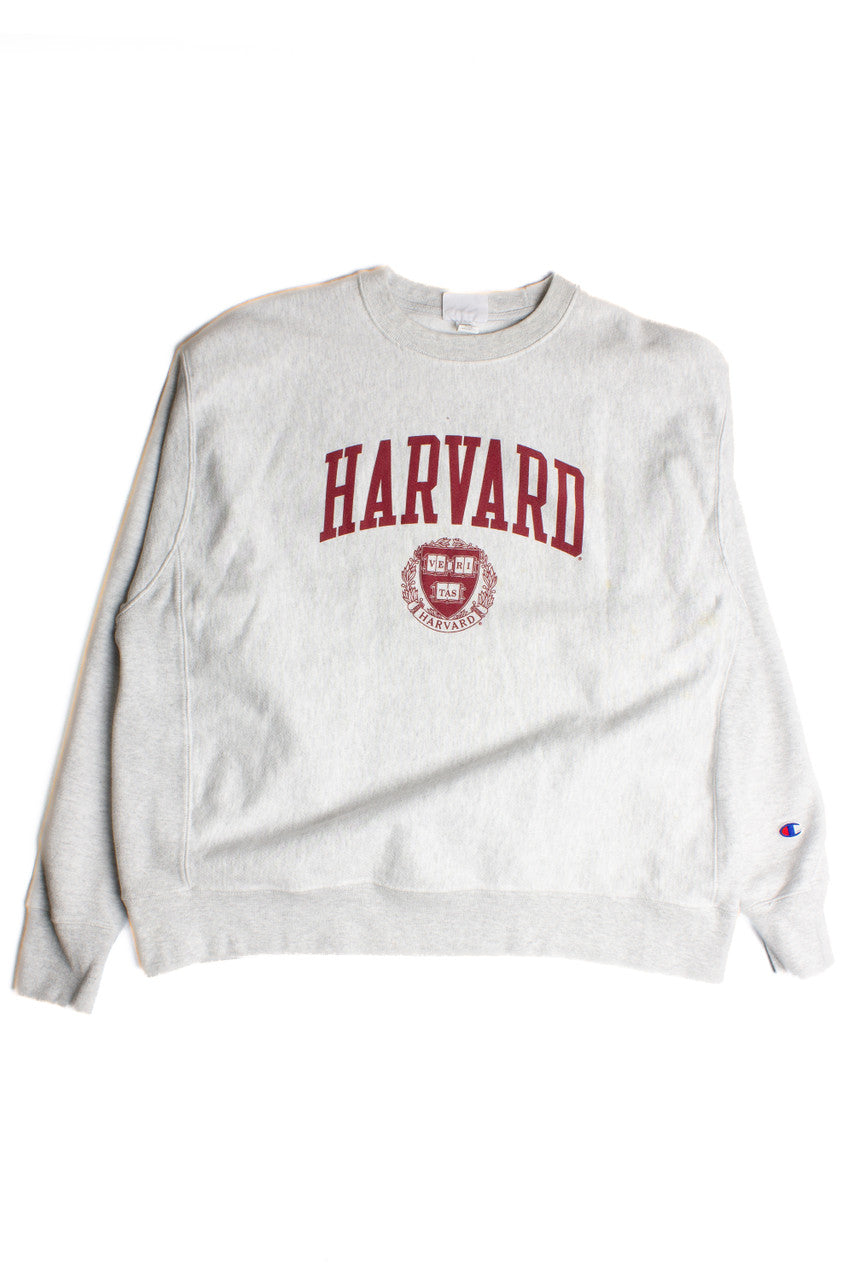 Vintage Harvard Champion Reverse Weave Sweatshirt (1990s) 8700