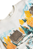 Vintage Cabin Scene AOP Lifestyles Sweatshirt 8703