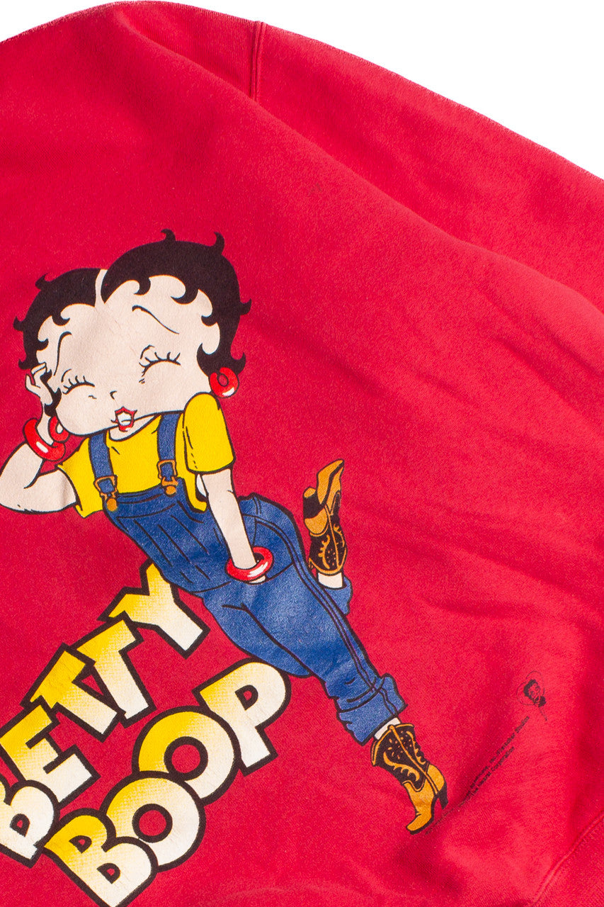 Vintage Betty Boop Sweatshirt (1990s) 8711