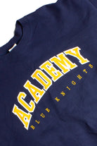 Vintage Blue Knights Academy Gildan Sweatshirt 8722