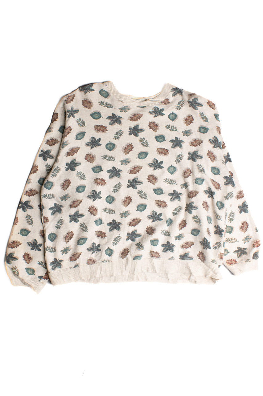 Vintage Fall Leaves Sweatshirt (1990s) 8723