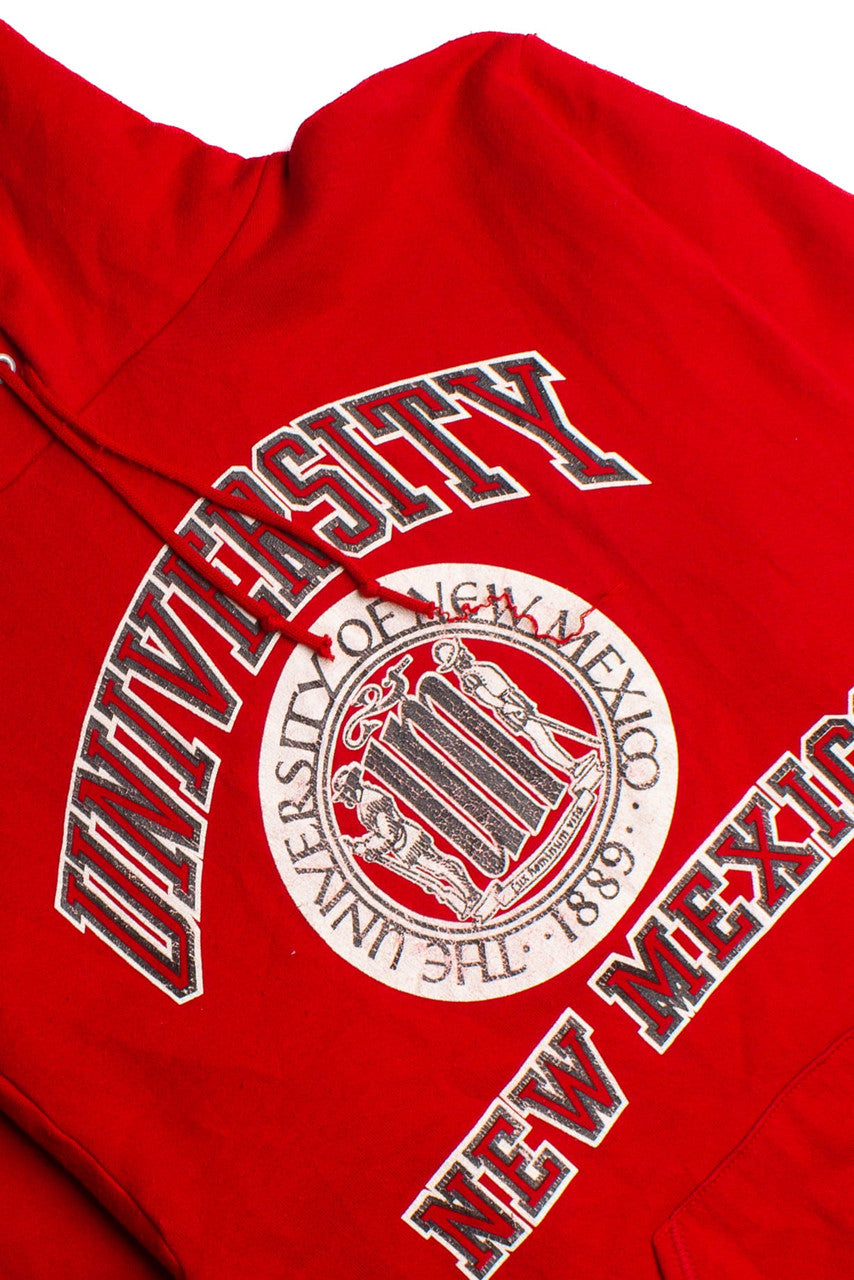 Vintage University Of New Mexico Hooded Sweatshirt (1980s) 8733
