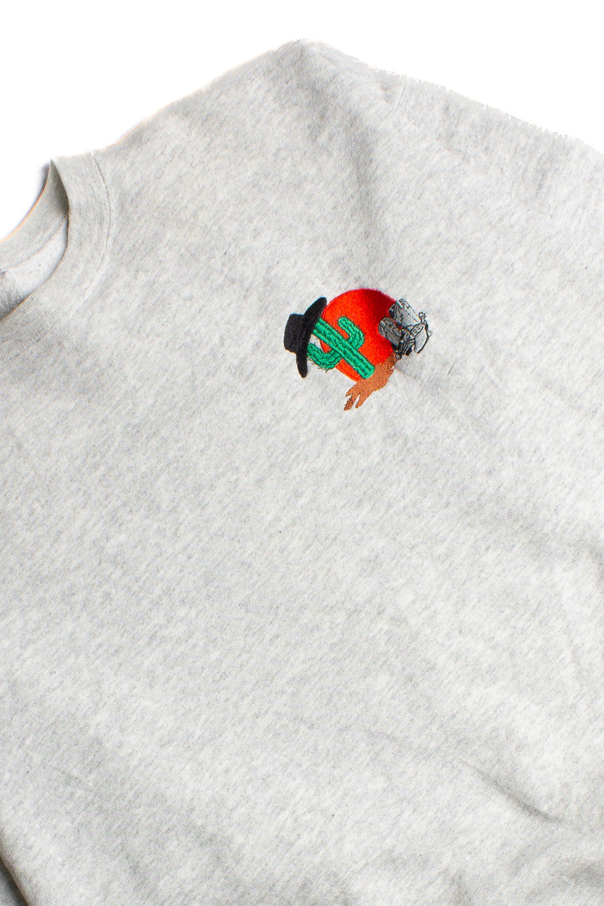 Vintage Cowboy Embroidered Sweatshirt (1990s) 8736