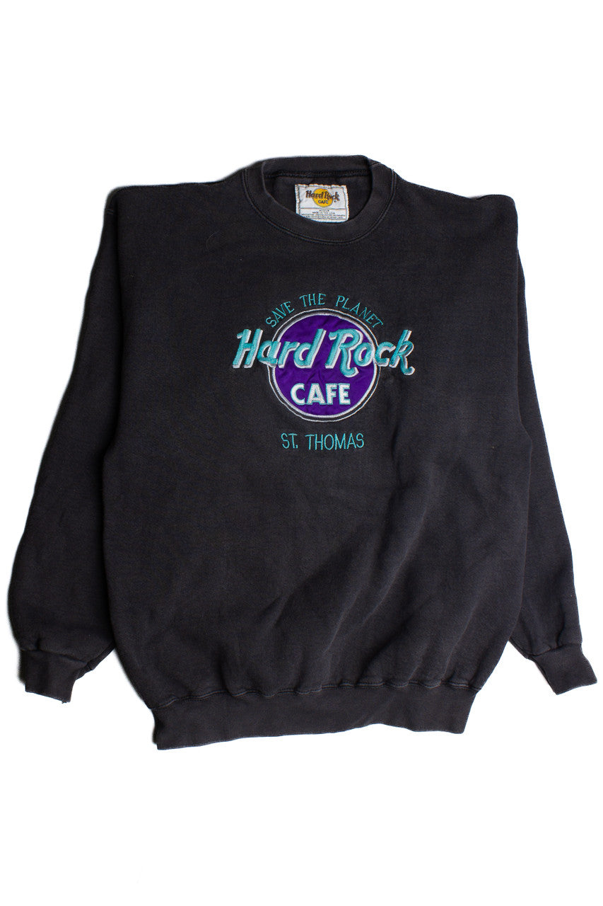 Vintage Hard Rock Cafe St. Thomas Sweatshirt (1990s) 8737
