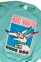 Vintage Most Wanted Rude Dog Sweatshirt (sz. Large)