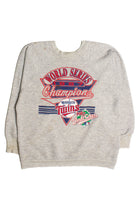 Vintage World Series Minnesota Twins Sweatshirt (1980s) 8757