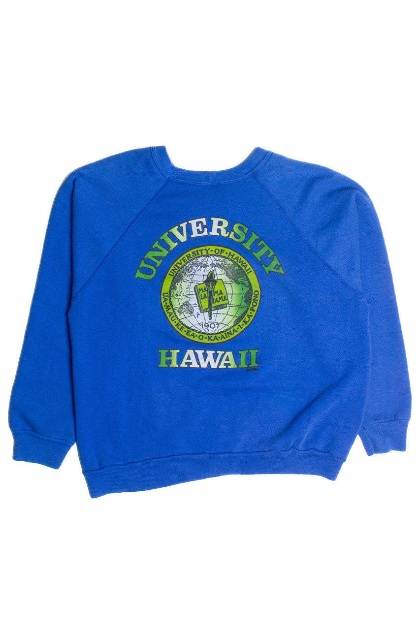 Vintage University Of Hawaii Sweatshirt (1980s) 8762