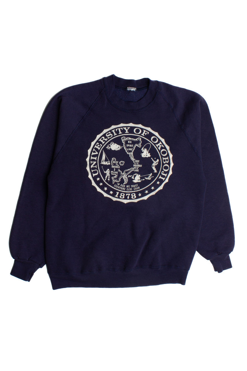 Vintage University Of Okoboji Sweatshirt (1980s)