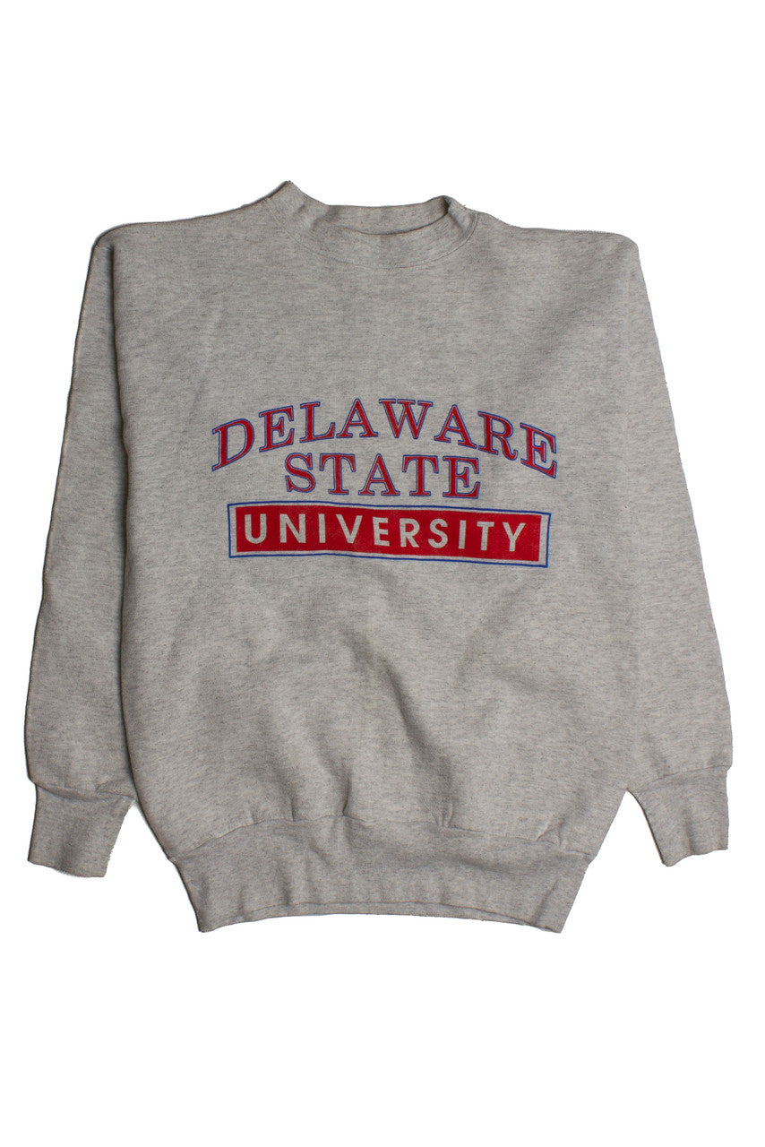 Vintage Delaware State University Sweatshirt (1990s) 8776