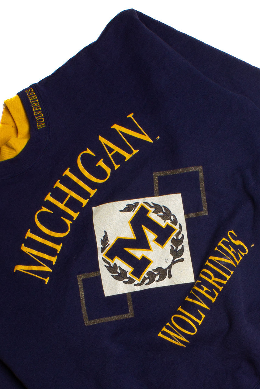 Vintage Michigan Wolverines Sweatshirt (1980s) 8787