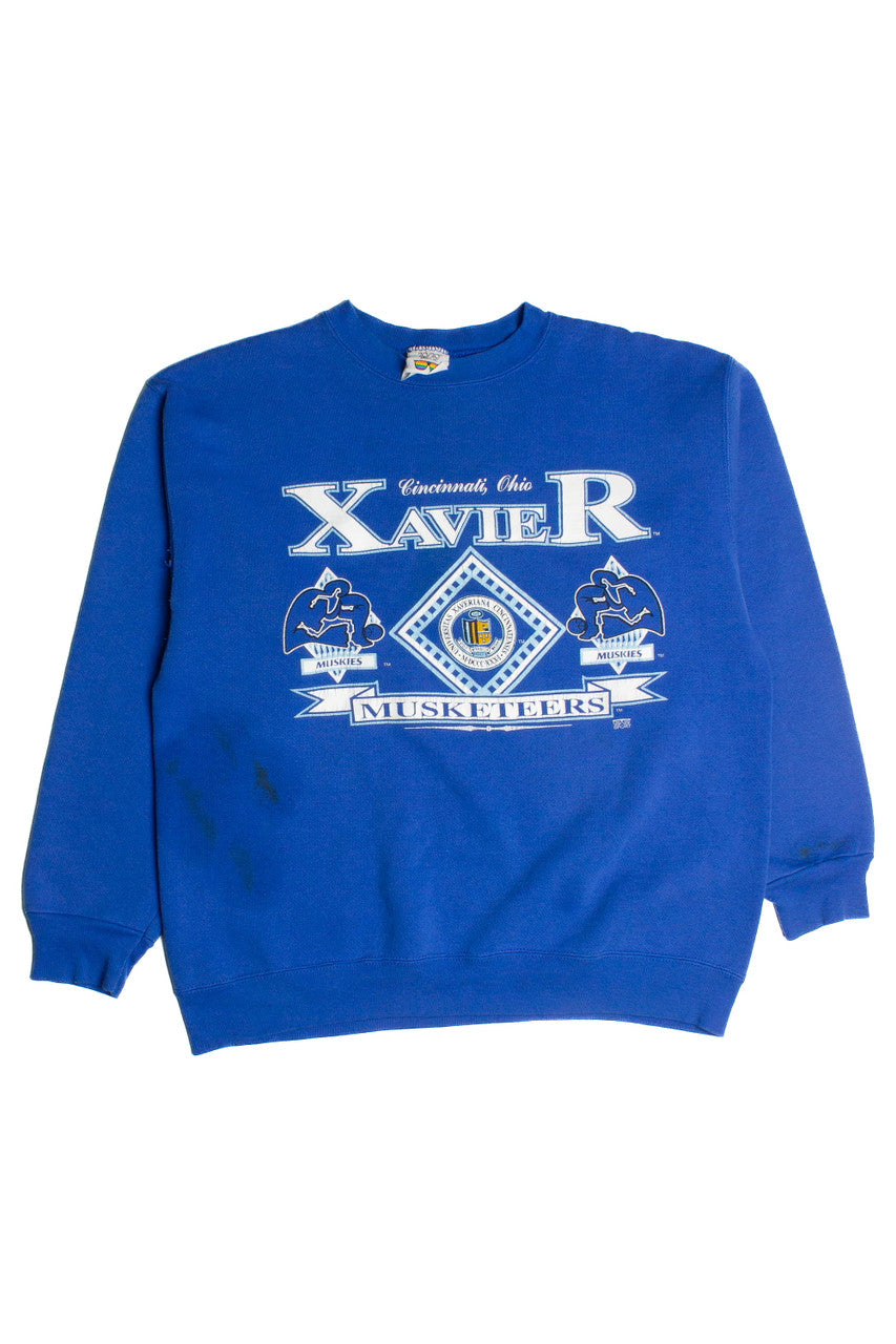 Vintage Xavier Musketerrs Sweatshirt (1980s) 8789