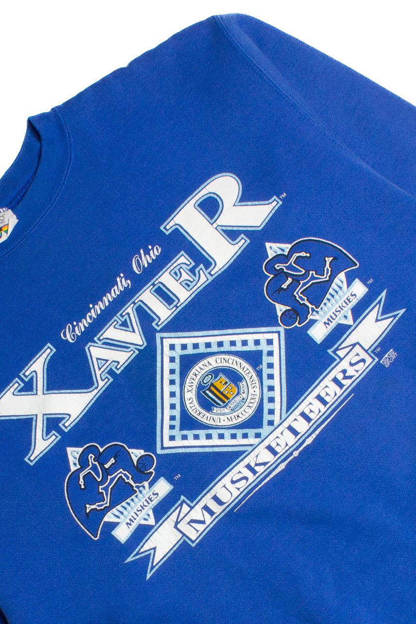 Vintage Xavier Musketerrs Sweatshirt (1980s) 8789