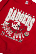Vintage Wisconsin Badgers Rose Bowl Champions Sweatshirt (1990s)