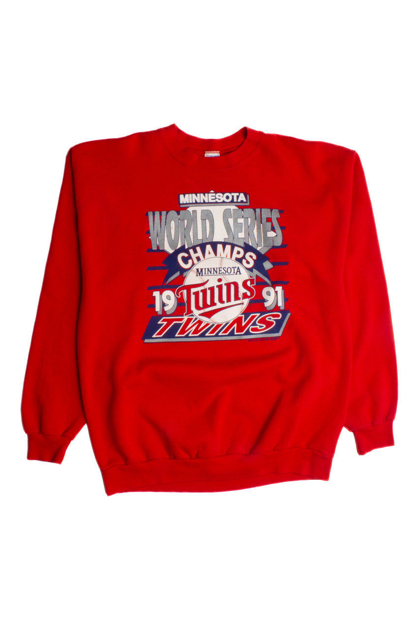 Vintage Minnesota Twins World Series Sweatshirt (1990s) 8818