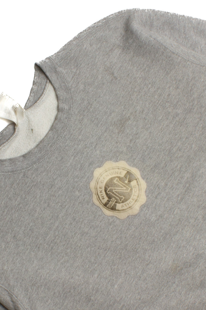 Vintage Nike Suede Logo Sweatshirt (1990s) 8834