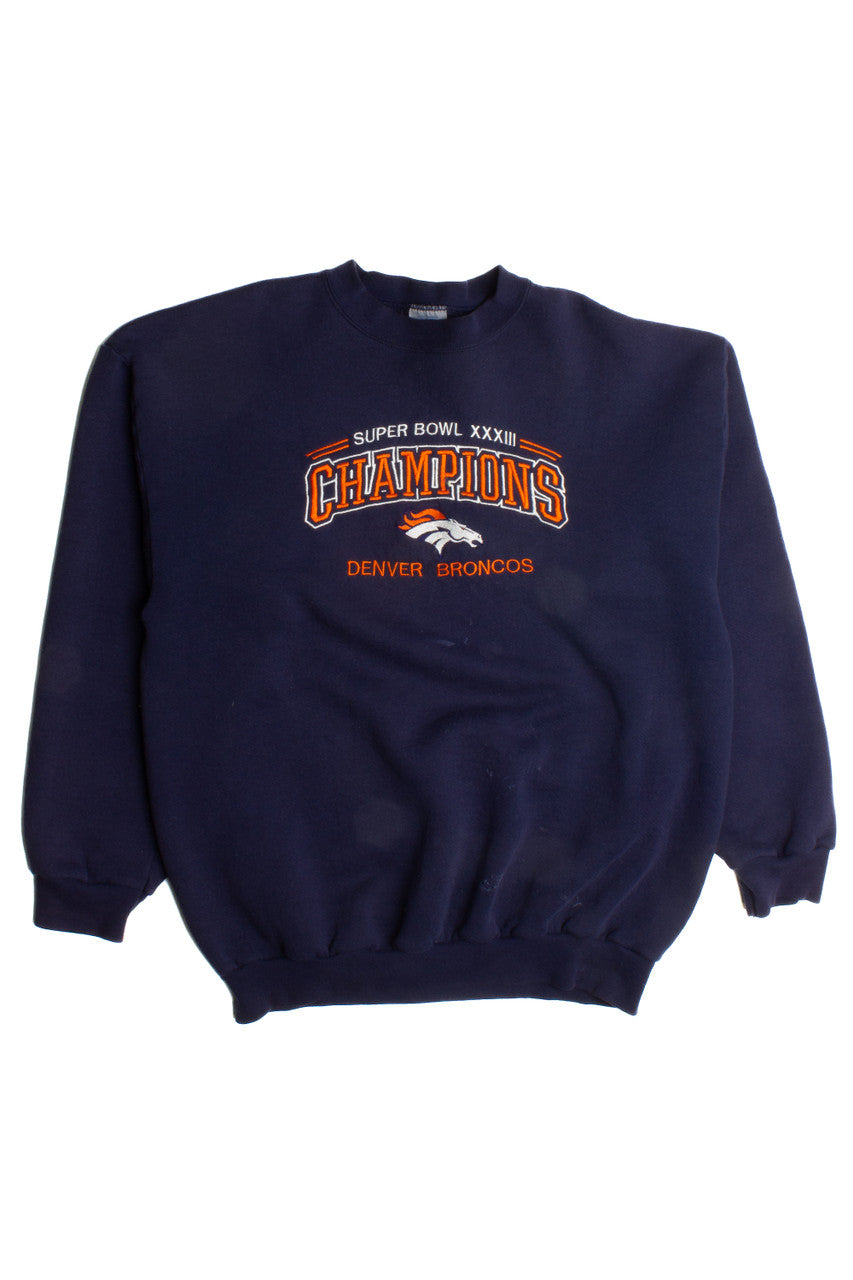 Vintage Denver Broncos Sweatshirt (1990s) 8837