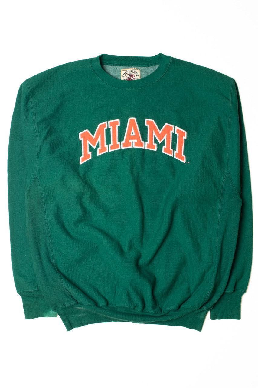 Vintage Miami Hurricanes Sweatshirt (1990s) 8854