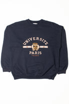 Vintage Université Paris France Sweatshirt