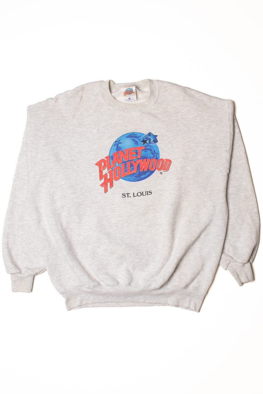Vintage 1991 Planet Hollywood St. Louis Sweatshirt