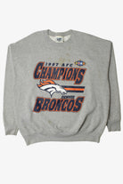 Vintage 1997 AFC Champions Denver Broncos Superbowl XXXII Sweatshirt
