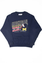 Vintage 1998 Michigan Wolverines Rose Bowl Navy Sweatshirt