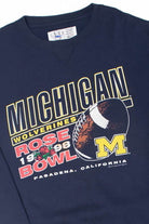 Vintage 1998 Michigan Wolverines Rose Bowl Navy Sweatshirt