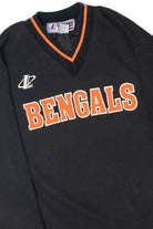 Vintage NFL Cincinnati Bengals Waffle Weave Poly-Lined Sweatshirt